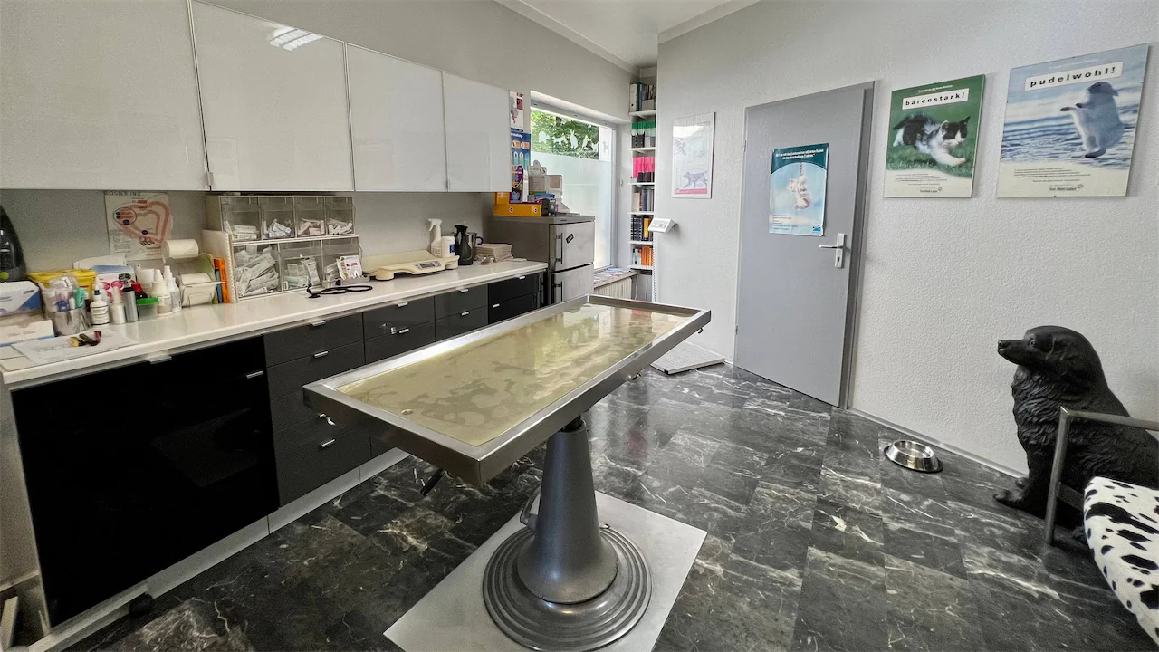 Alternative Ansicht der Praxis Innenraum